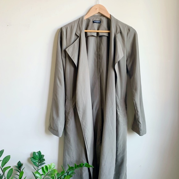 American Apparel Dylan Lightweight Trench - Picture 3 of 5